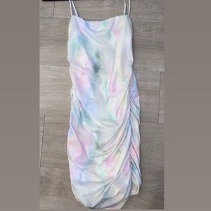Tie-dye Mini Dress